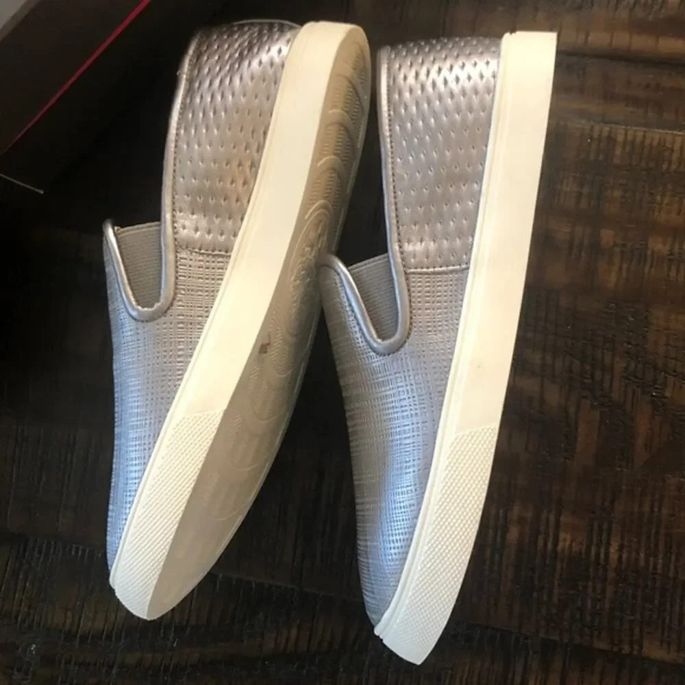 Vince Camuto Girl’s Silver Bestina Sneakers Shoes